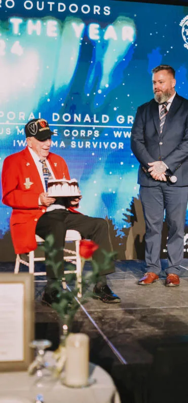 Corporal donald graves hero of the year hometown hero outdoors